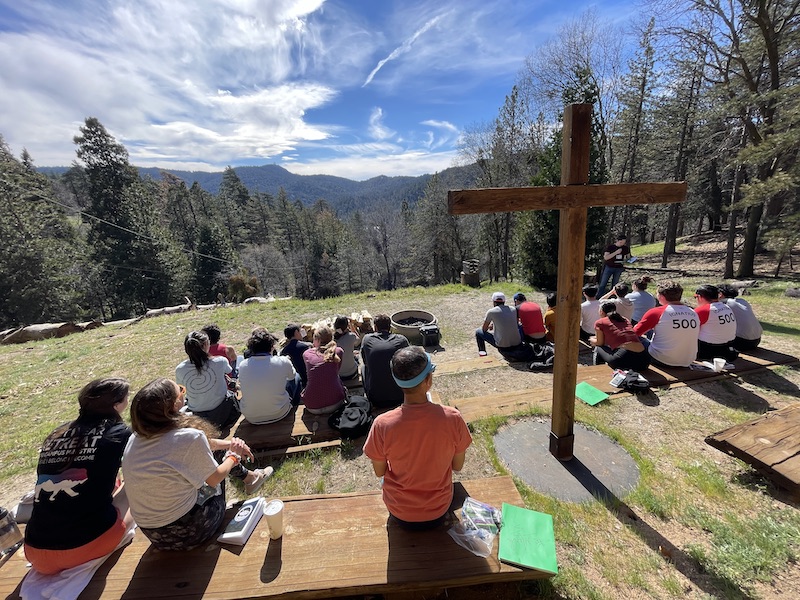 Students at CLC retreat